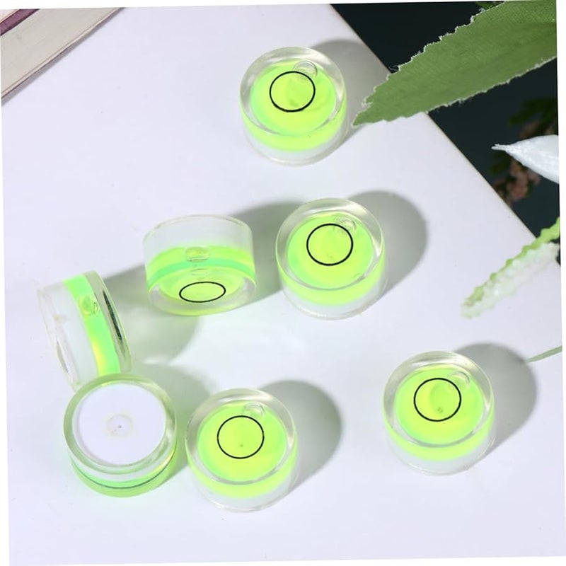 Healifty 10 Pack Circular Bubble Spirit Level High Precision for Picture Frames and Tripods - Image 4